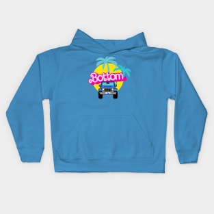 Bottom Ken Barbie Kids Hoodie